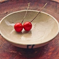 中國 清三代青花瓷條紋小淺碟│ 質樸清新 民窯燒製