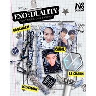 [neoplanet] EXO: DUALITY Bagcharm photocard holder cahol lightstick LS charm Keychain keyring EXHORI