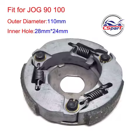 110MM Clutch Shoe Jog 90CC 2 Stroke 1P50QMF 1P52QMG Scooters ATV Quad Go Kart Buggy Parts