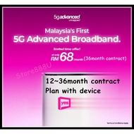 YES POSTPAID 5G/4G Power35 150GB (NO CONTRACT SIM and Plan only)