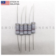 5PCS 0.91R ±5% 3W, Through Hole Resistor