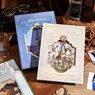 A a5 Retro Hollow Oil Painting Business Card Book ins Style High-Value Collection Star Chasing Aidou