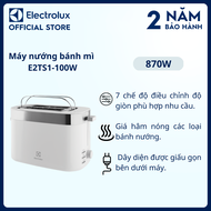 Máy nướng bánh mì Electrolux E2TS1-100W - 7 chế độ điều chỉnh độ giòn phù hợp nơi cất dây nguồn gọn