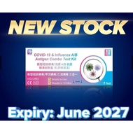 【MDA Approved】Reagen 3 In 1 Covid/Influenza A/Influenza B Test Kit 100% Original Money Back Guarante