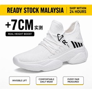 Ratio Apex Men's 7CM Height Increasing Shoes Elevator Sneakers Hidden Lift Kasut Tambah Tinggi Lelak