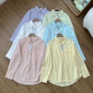 KEMEJA Benee.id | GAELA BASIC SHIRT Women's basic long-sleeved SHIRT top