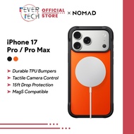 NOMAD Rugged Case iPhone 17 Pro 6.3 / Pro Max 6.9 | Strong Polycarbonate Frame | 15ft Drop Protectio