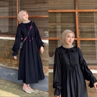 FHM NARA MIDI DRES HIJAB/KOREAN DRES/MIDI DRES