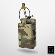 Ghost Action IDOGEAR Tactical 556 Single Mag Pouch FERRO STYLE MOLLE with Hard Insert Carrier Quick 