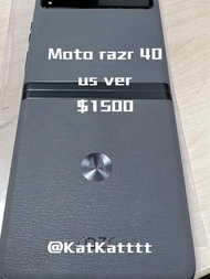 🔔大熱摺機 現正接受預訂🔔 Motorola razr 40 5G  （flip phone  // Moto  // 後備機 // 小朋友 // 工人）