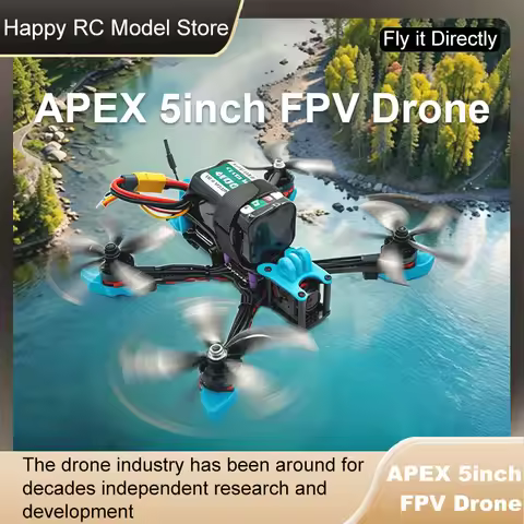 APEX 5inch FPV Drone Frame Kit Carbon Fiber Racing Drone Quadcopter Freestyle INAV Beatflight F722 M