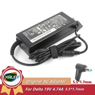 90W 19V 4.74A 5.5*1.7mm Delta AC DC Adapter Charger For Acer Aspire 5 A515-52 5740G 5742G Laptop AP1