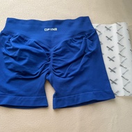 K&WM Quần Short Nữ dfyne tác động với thấp gân ban nhạc Yoga liền mạch scrunch Bum luyện tập tập gym