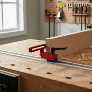 GLENES Miter Track Stop, Aluminium Alloy Construction Lock Mechanism T Track Stop Block, Stop Block 