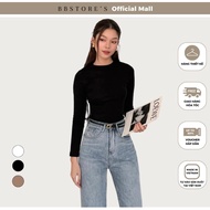 BBSTORE’S Elegant Round Neck Long Sleeve T-Shirt - A2197S