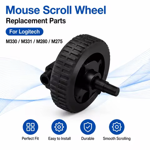 Replacement Mouse Scroll Wheel for Logitech M330 M331 M280 M275 Wireless Mouse Repair Roller Spare P