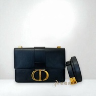 DIOR包包 30 Montaigne黑金蒙田 M9203UMOS