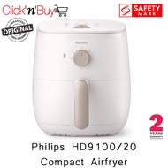 Philips HD9100/20 Compact Airfryer. aka HD9100 Air Fryer. RapidAir Technology. Auto Pause Function. 3.7L Capacity.