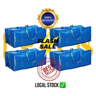 IKEA FRAKTA Trunk for trolley, blue