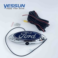 Car Rear Front View Camera Truck Parking Reverse With Logo For FORD Logo Ranger T6 T7 T8 XLT 2012-20