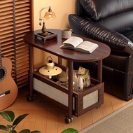 [in stock] Movable coffee table, small side table, sofa side table, new model living room bedside ta