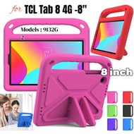 EVA Tablet Case for TCL Tab 8 4G 8 inch Kids Safe Shockproof Protection Stand Cover