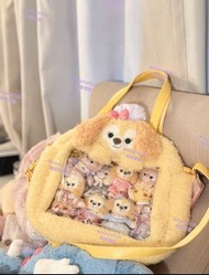 Disney 迪士尼Duffy and friends 痛袋 後背包 CookieAnn 透明手提袋 單肩包 痛包 餅餅可琦安 托尼 達菲 雪莉玫 星黛露 Toni Stellalou Linabel