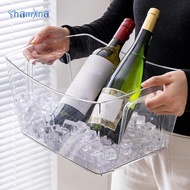 Shamjina Ice Bucket for Parties, Wine Bucket with Handle, Storage Tub, Beer Tub, Drinks, Ice Tub for