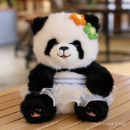 Big Panda Ragdoll Chengdu Panda Event Panda Gift Cute Flower Doll Plush Toy Doll