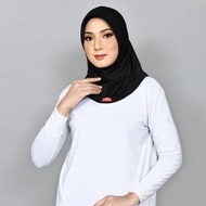 Bf888S Zeea Instant Hijab Bergo Sport Hayfa P Yasmine Plain Up15
