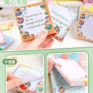 Shinchan Memo Pad 90 Sheets (No Glue) Note Paper Note Paper Note Paper