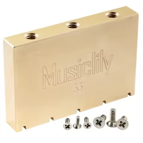 Musiclily Ultra Full Solid Brass Block for Electric Guitar Gotoh GE1996T Floyd Rose Locking Tremolo 