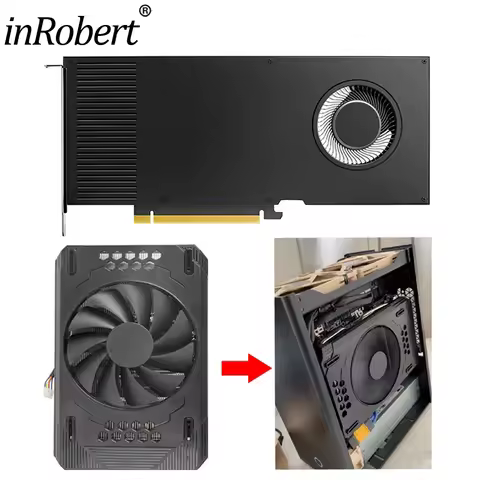 New DIY Replace A4000 GPU HeatSink Retrofit For Nvida Geforce A4000 Graphics Card Cooler to put in I