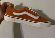 👍[Vans old skool DX]橘色 麂皮V36SCL 24.5 99成新 穿搭 現貨秒寄 古著 帥氣 百搭