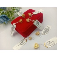 (Ready Stock) Loket Preloved Emas 999/916/835/750/585/375 (Batu/Enamel)