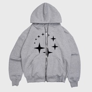 TIG TIG TIG | OVERSIZE DOUBLE ZIPPER BOXY HOODIE | AGORA