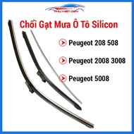 Bộ 2 cần gạt mưa ô tô silicon Peugeot 208 508 2008 3008 và 5008 2018 - 2024 liên doanh Bosch
