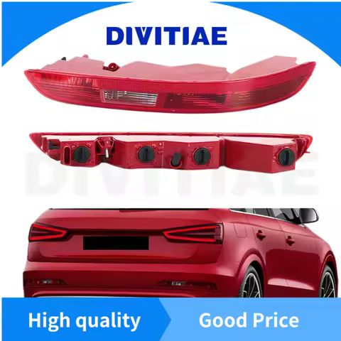 Rear Bumper Tail Light For Q3 2013-2015 2016-2018 Car Reverse Lamp Red 8U0945096B 8U0945095B 8UD9450