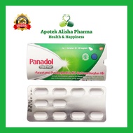 Panadol Cold&amp;Flu Tablet (Strip 10tablet) - Panadol Hijau Tablet Obat Flu Pilek / Hidung Tersumbat / Batuk Kering / Panas Demam Dewasa