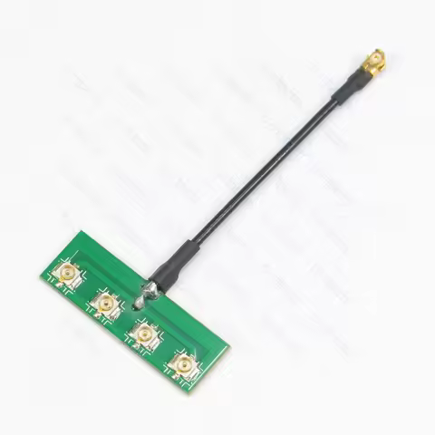 Y Type Splitter Cable 1x IPX1 IPX U.FL female to 4x UFL male SMD on PCB 1.37mm Coaxial Kable 50ohms 