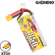 Gaoneng GNB 7.6HV 850mAh 120C 2S Lipo Battery with XT30 Plug GNB850/120-2S