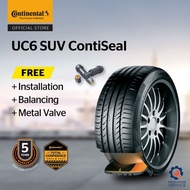 Continental UltraContact UC6 SUV ContiSeal R18 235/55 (with installation)