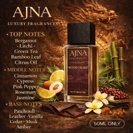 AJNA Wood Drake Niche Perfume 50ml | Fresh Woody Masculine Scent | Long-Lasting EDP for Men