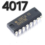 RM74... ( CD 4017 Be ) CD4017 CD4017BE 19AH80TE4 cd4017b 4017b 4017be cd4017b 4017 ic electronic NEW