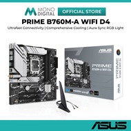 ASUS PRIME B760M-A WIFI D4 DDR4 1700 MOTHERBOARD COMBO PROCEESOR INTEL I3- 12100 / I5- 12400 /12400F