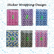 Sicker Wrapping Design (6 Design Pilihan) (Size A4) (Sticker Untuk Kereta/Motorsikal)
