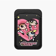 เคสพาวเวอร์พัพเกิร์ล X ของแท้พร้อมเคสใส่บัตรหนังแบบกระเป๋าสตางค์ตั้งได้ Magsafe กระเป๋าเก็บบัตรโทรศั