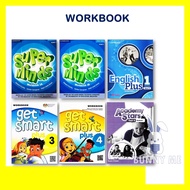 WORKBOOK KSSR SUPER MINDS 1A, SUPER MINDS 1B, GET SMART PLUS 3, GET SMART PLUS 4, ENGLISH PLUS 1,ACADEMY STARS YEAR 6