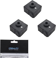 Creality Upgraded 3PCS CR-6 SE Heating Block Silicone Case, Silicone Sock for Heat Block Extruder Ho