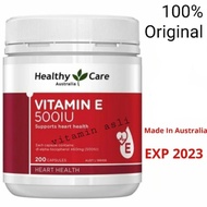 Healthy Care Vitamin E 500IU 200 kapsul Vitamin E 500 IU Diskon